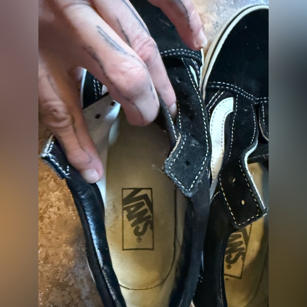 Vans 7 W old school skate shoes 5.5 men - Picture 5 of 7
